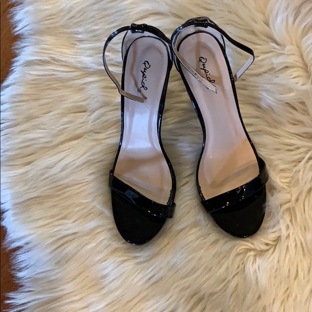 Strappy heels